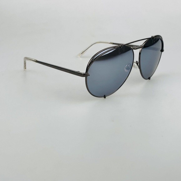 DIFF Koko Eyewear Sunglasses mod. GM-SV22 Mirrored Aviator Gunmetal Oversized main image 6